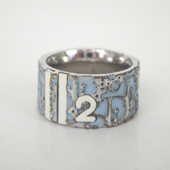 Authentic Christian Dior Trotter ring metal [Used] - Picture 1 of 6